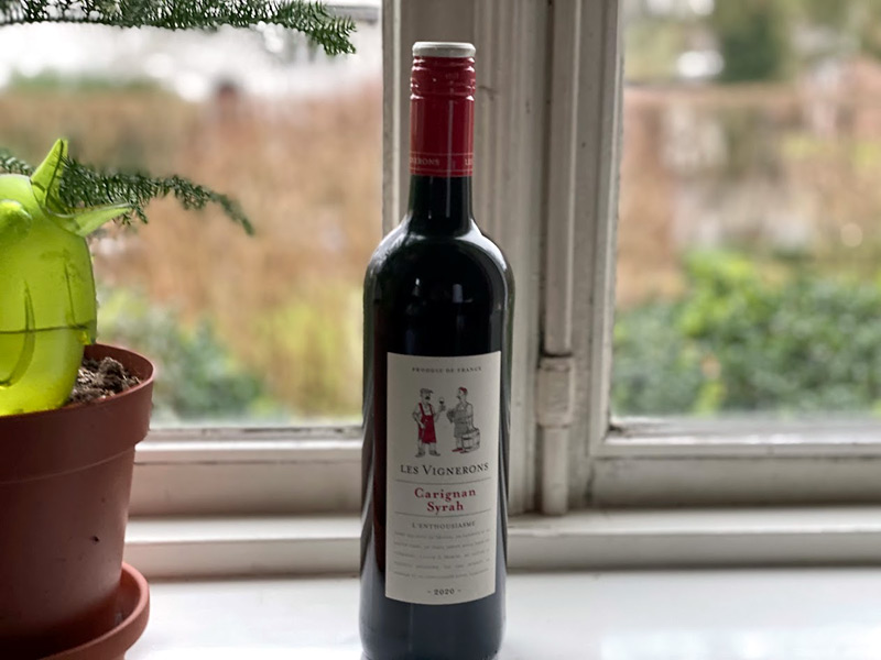 Les Vignerons Rotwein Carignan Syrah L'Enthousiasme